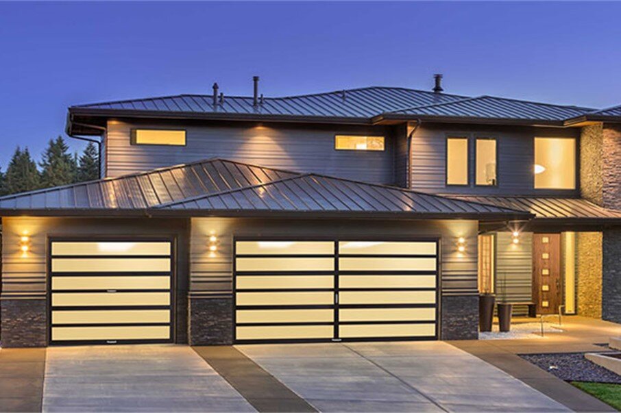 Contemporary Garage Door Models, Over the Top Garage Doors