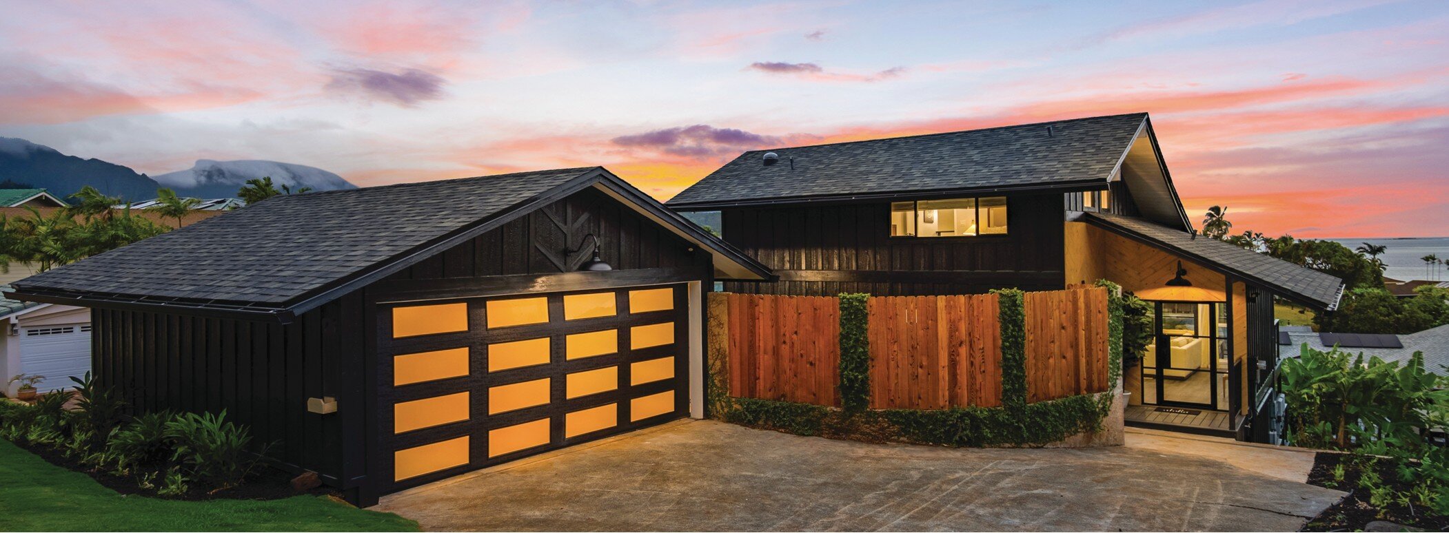Classic Steel Garage Doors, Model 8300AG, Black Wood Grain Finish, Clear All Windows Repair Services for Residential & Commercial - Over the Top Garage Doors