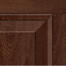 Medium Oak Wood Grain Impressions™ Bi-directional Finishes Stucco embossment (Not available on Flush panel)